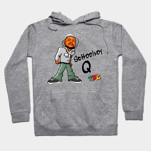 ScHoolboy Q Hoodie by artcustomized